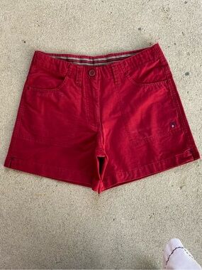 00s Y2k BC Clothing Red Shorts